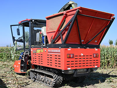 小型輪式青儲機